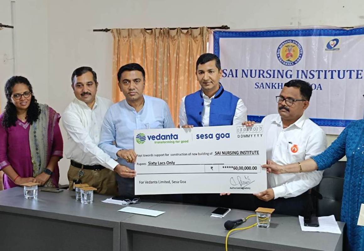 Goa CM unveils Vedanta Sesa Goa’s Annual CSR Report, applauds technical empowerment of women and youth